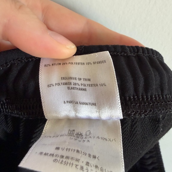 Patagonia Black Zipper Bottom Classic Athletic Base-Layer Leggings size Small - Picture 5 of 5